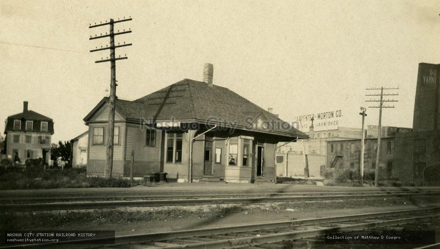 Postcard: East Everett, Massachusetts Station